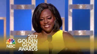 Viola Davis Says Golden Globe for Best Supporting Actress in <i>Fences </i>Is<i> </i>'Right On Time'